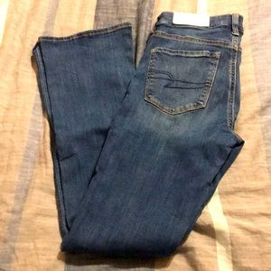 AE skinny kick hi rise jeans